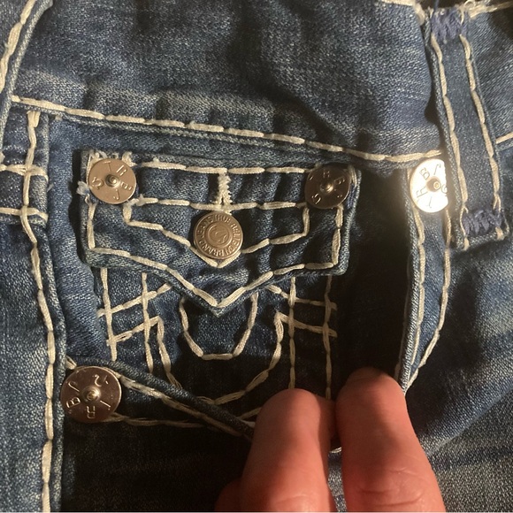 SOLD!Rare! NWT! BlueLabel Ricky SuperT in “SXM TRUSTFALL”wash TrueReligion 31x34 - Picture 6 of 9